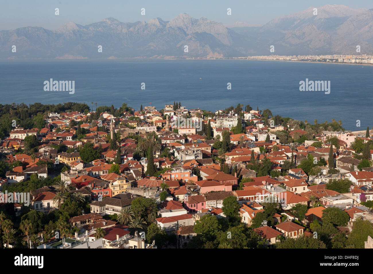 Le Kaleici, le quartier historique d'Antalya, Turquie Banque D'Images