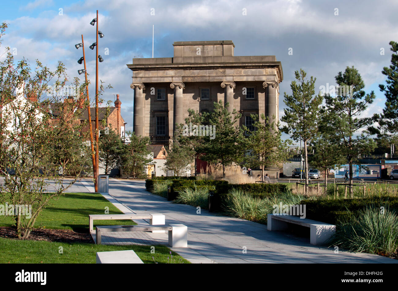 Curzon Street station d'Eastside City Park, Birmingham, UK Banque D'Images