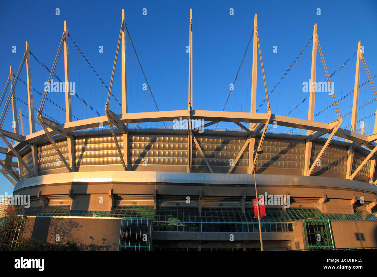 Canada, Vancouver, BC Place Stadium, Banque D'Images