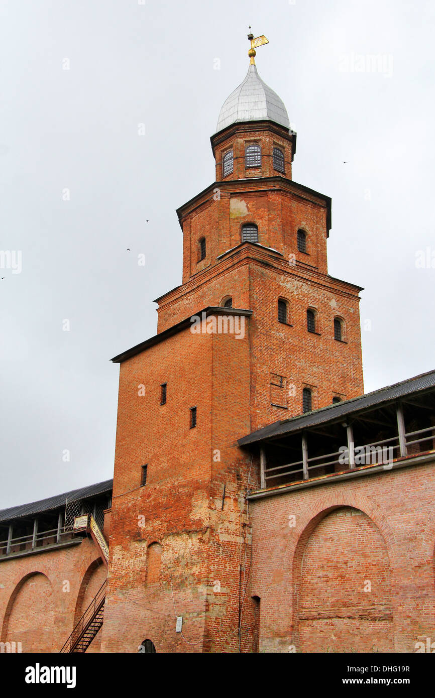 Tour de Novgorod Kremlin à Krasnodar, Russie Banque D'Images