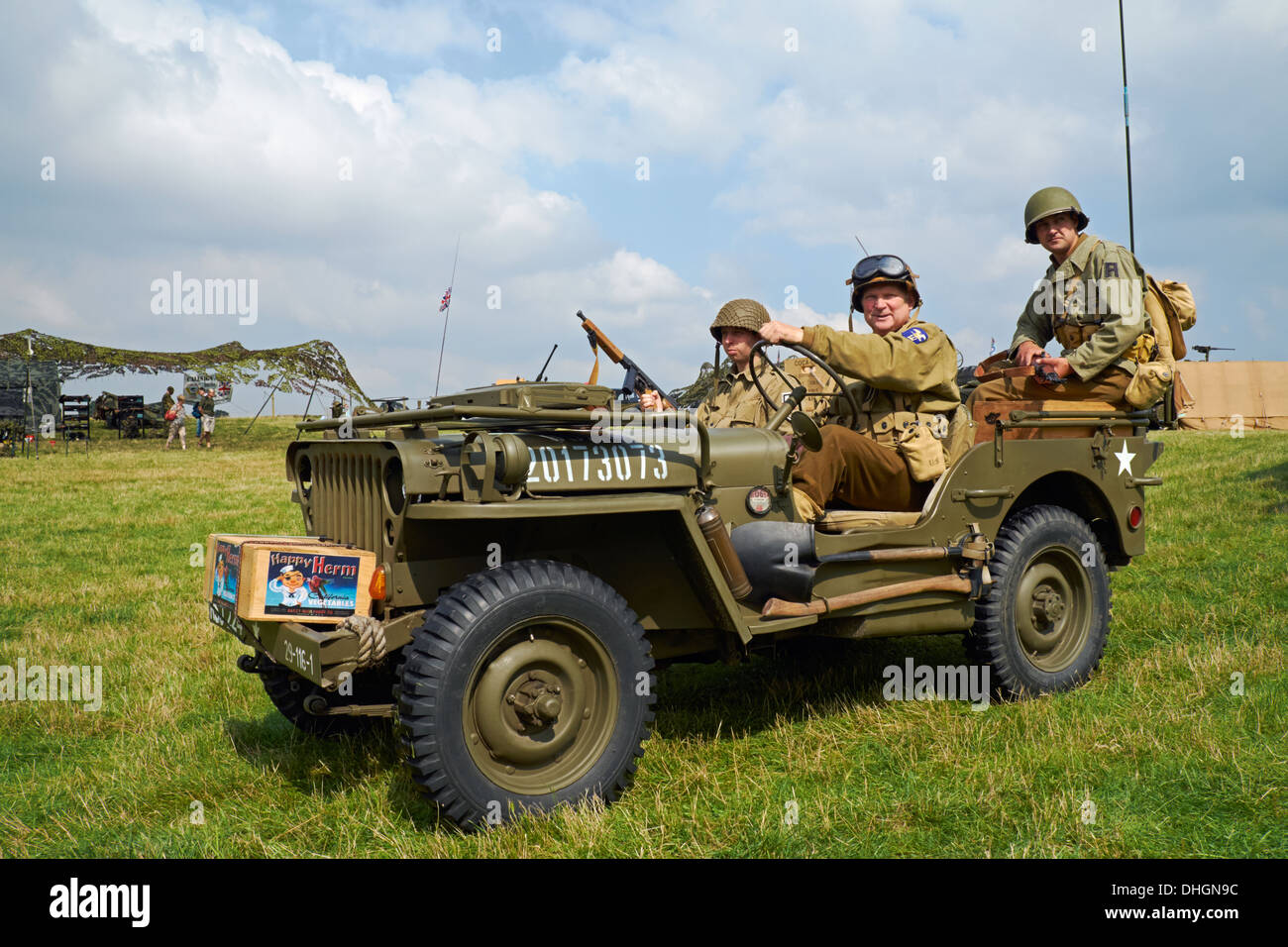 3 JEEPS BLINDÉES US avec Equipages, Seconde Guerre Mondiale, WW2 USA