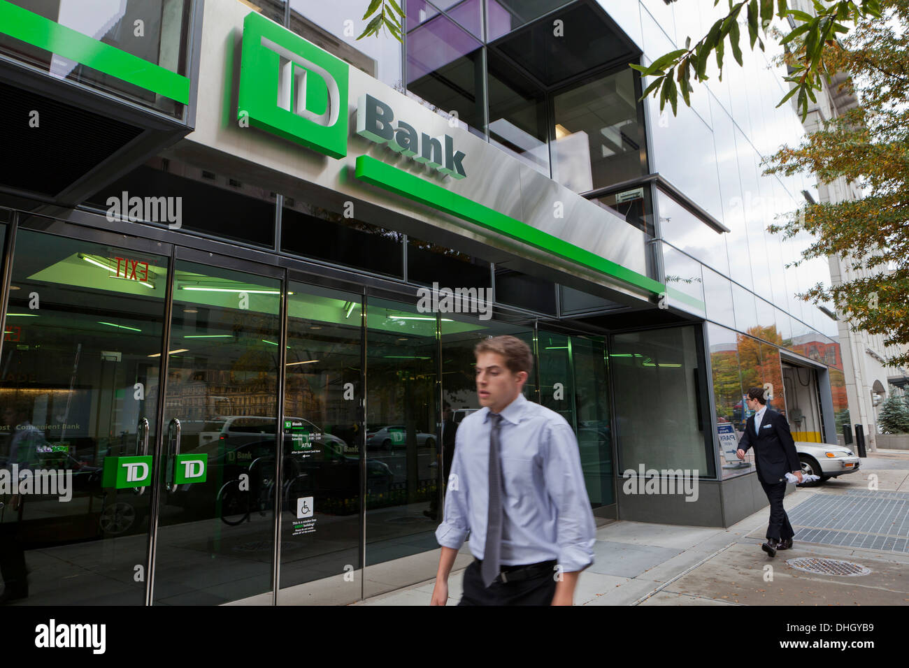 Banque TD - Washington, DC USA Banque D'Images