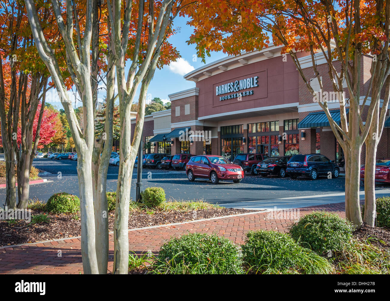 Emplacement de vente au détail d'une librairie Barnes & Noble à The Shoppes, dans la banlieue d'Atlanta. Barnes & Noble est le plus grand libraire au monde. (ÉTATS-UNIS) Banque D'Images