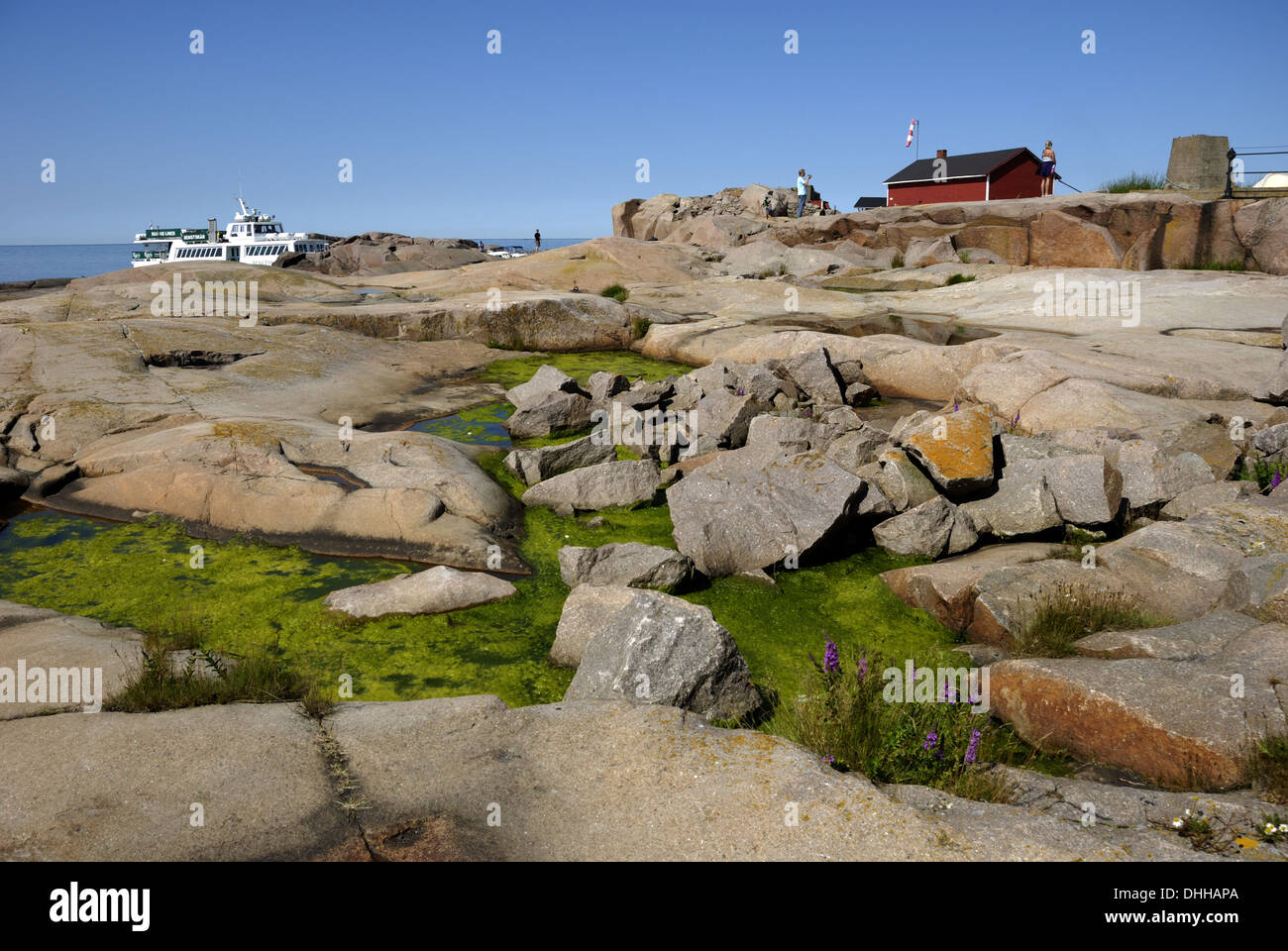 Bengtskaer Island en Finlande Banque D'Images