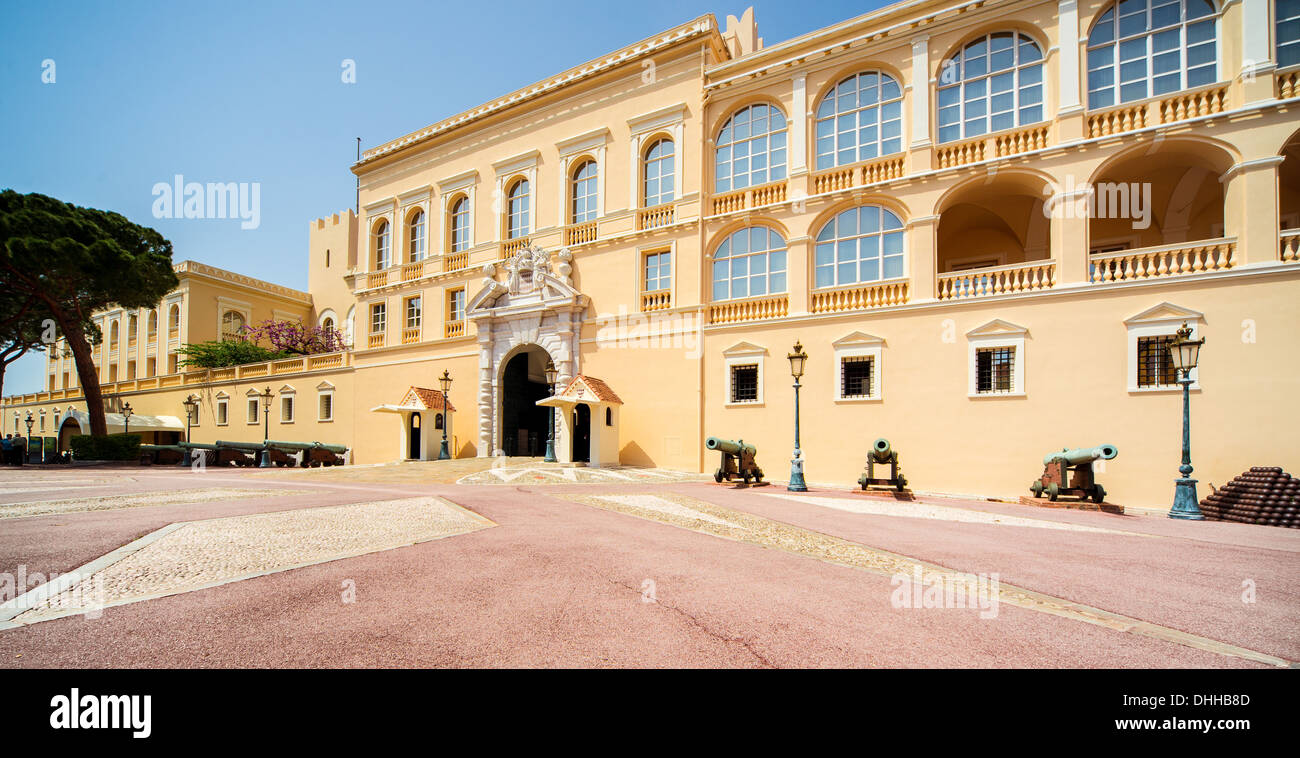 Palais Princier de Monaco Banque D'Images