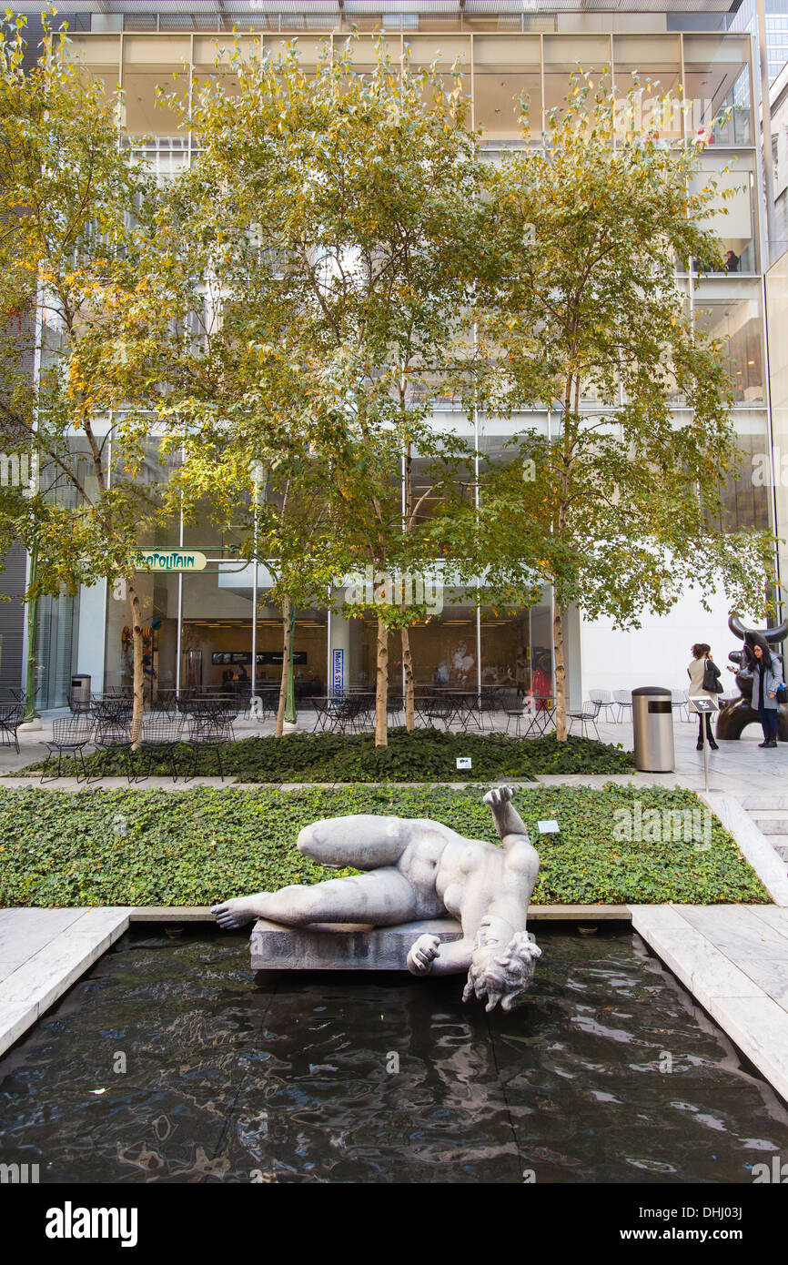La rivière (la rivière) par Aristide Maillol, Museum of Modern Art (MOMA) Manhattan, New York City, États-Unis d'Amérique. Banque D'Images