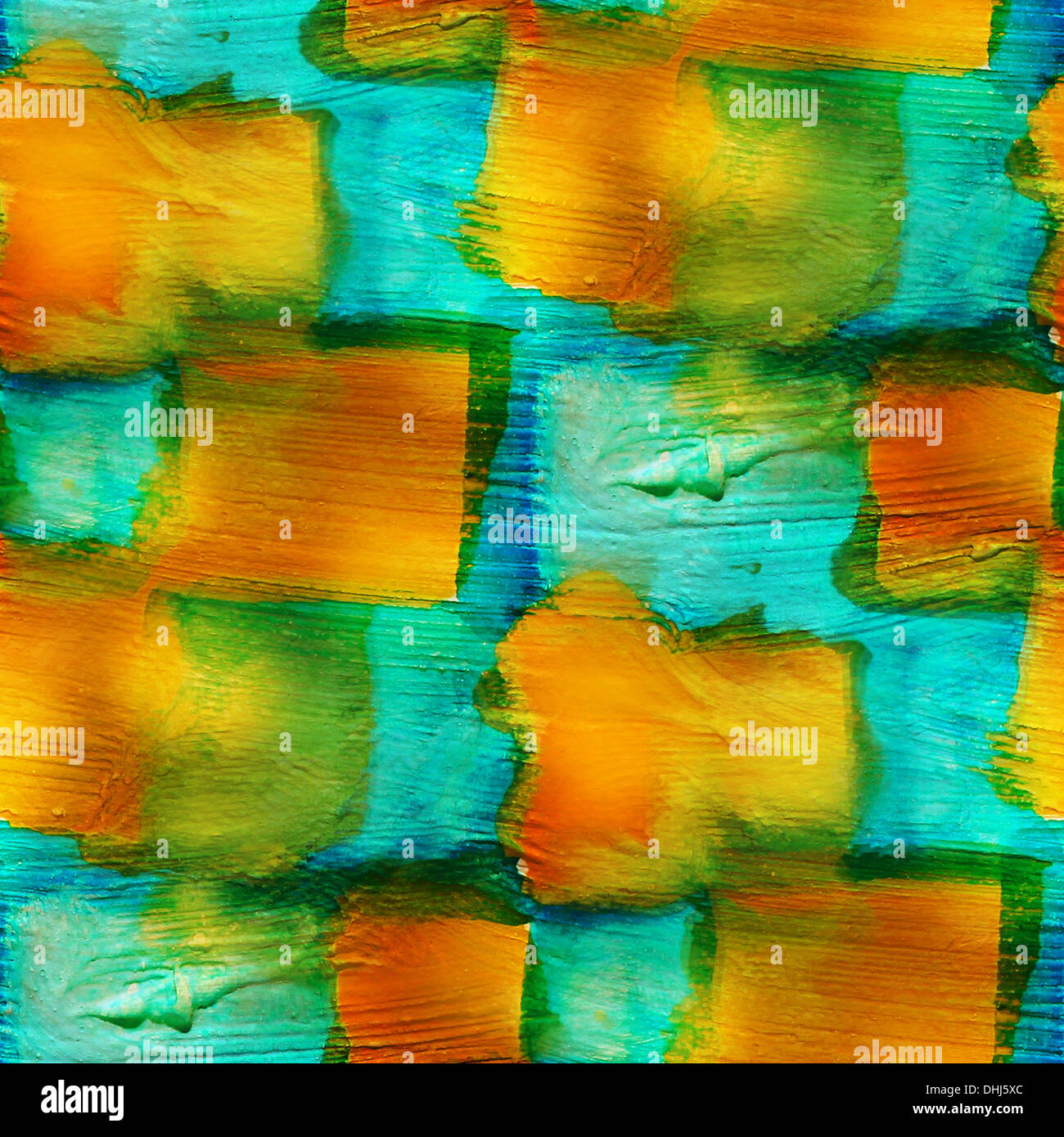 Seamless texture vert, brun Résumé Contexte aquarelle peinture dessin art Banque D'Images