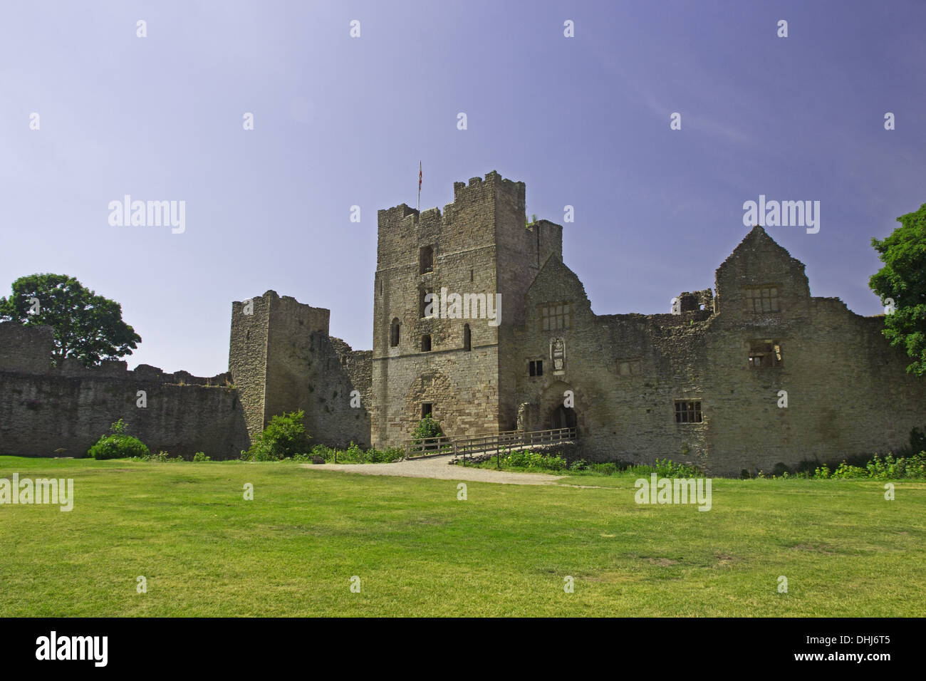 Ludlow Castle, Ludlow, Shropshire Banque D'Images