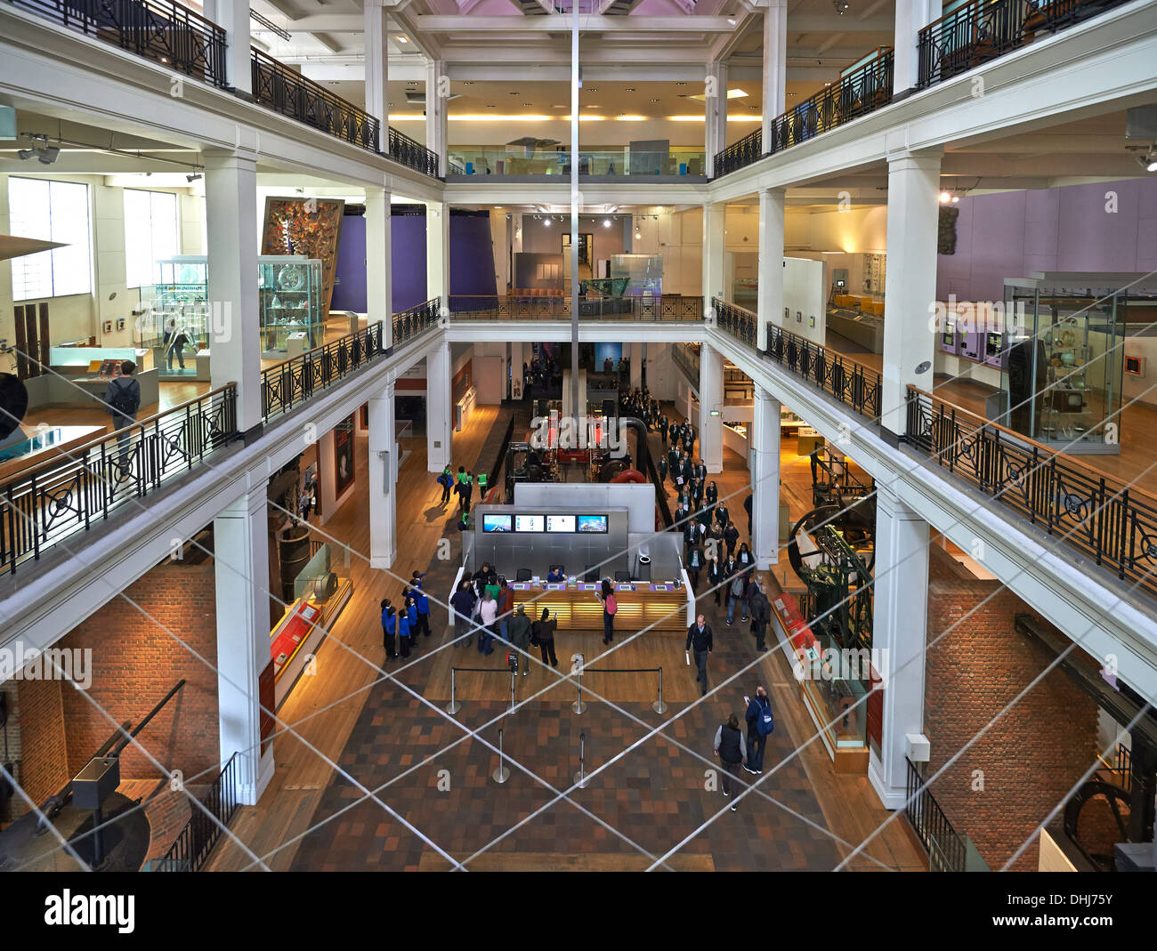 Le Musée des sciences est un des trois grands musées sur l'Exhibition Road à South Kensington, Londres. Banque D'Images