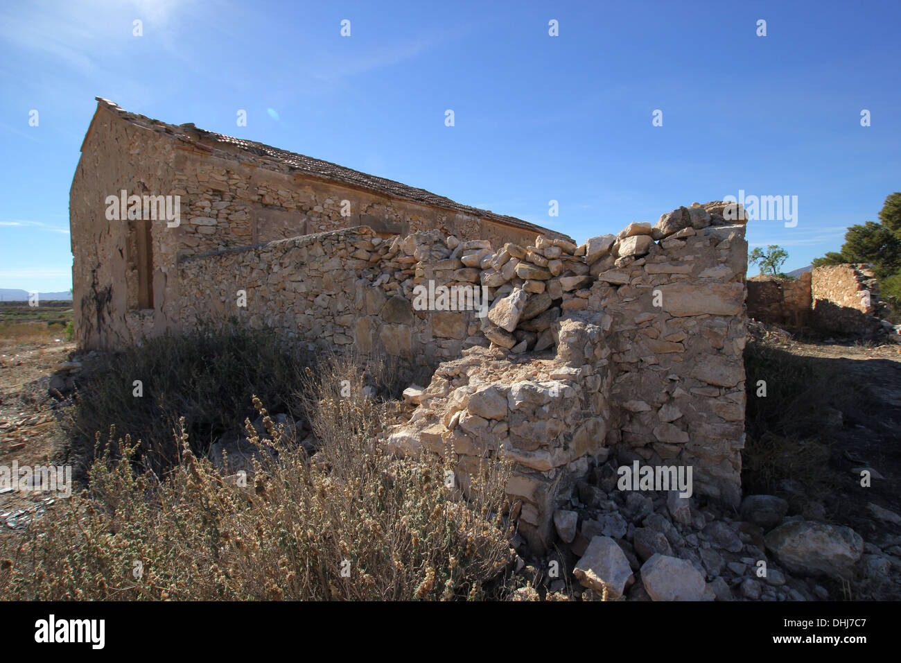 Ruine à l'abandon de Murcie Banque D'Images