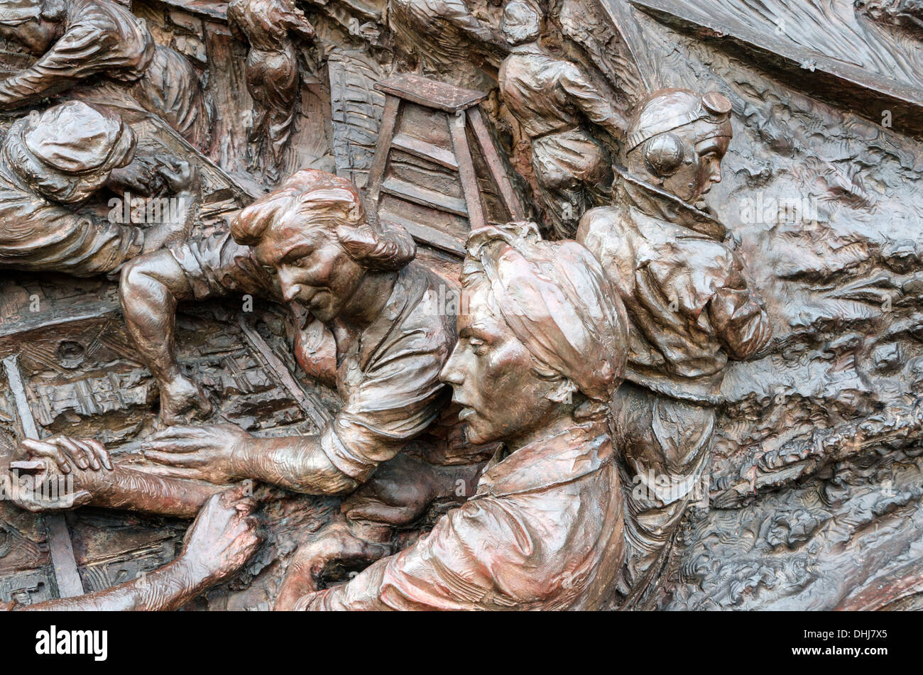 Mémorial de la guerre. Banque D'Images