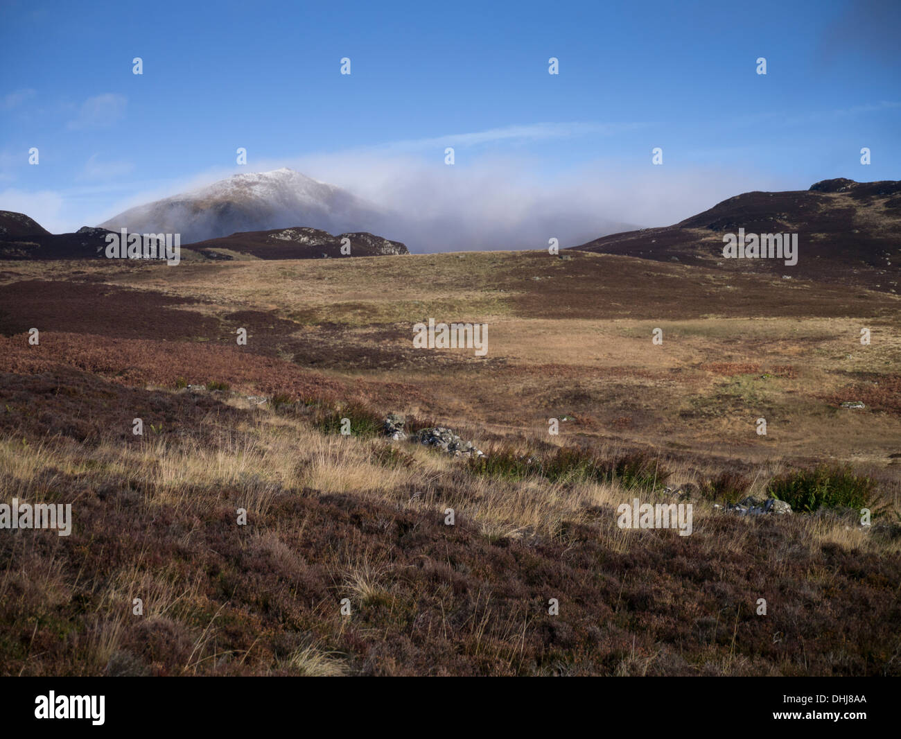 Ben Vrackie est une montagne près de Pitlochry dans le Perthshire, Écosse Banque D'Images