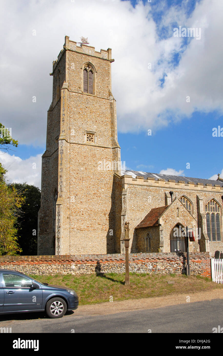 Église de St Helen, Ranworth, Norfolk, Angleterre Banque D'Images