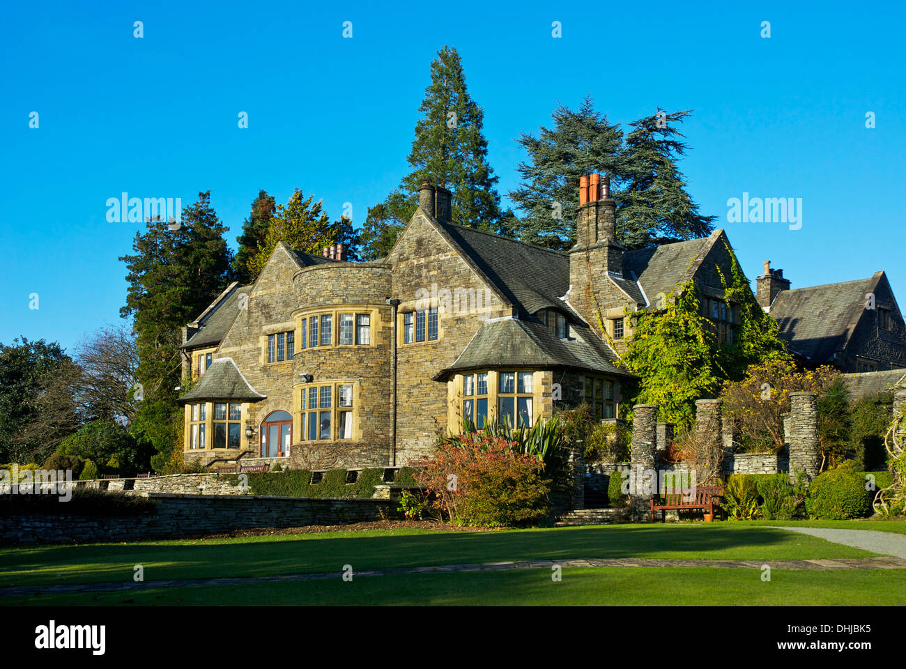 Cragwood Country House Hotel & Restaurant, près de Windermere, Parc National de Lake District, Cumbria, Angleterre, Royaume-Uni Banque D'Images