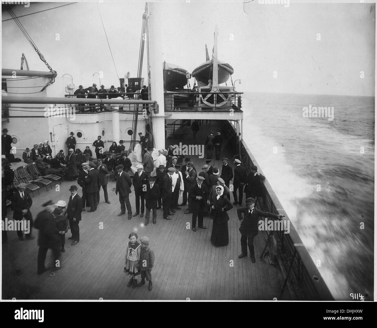 Photographie non sous-titrées d'un navire qui était semblable à la Titanic 278332 Banque D'Images