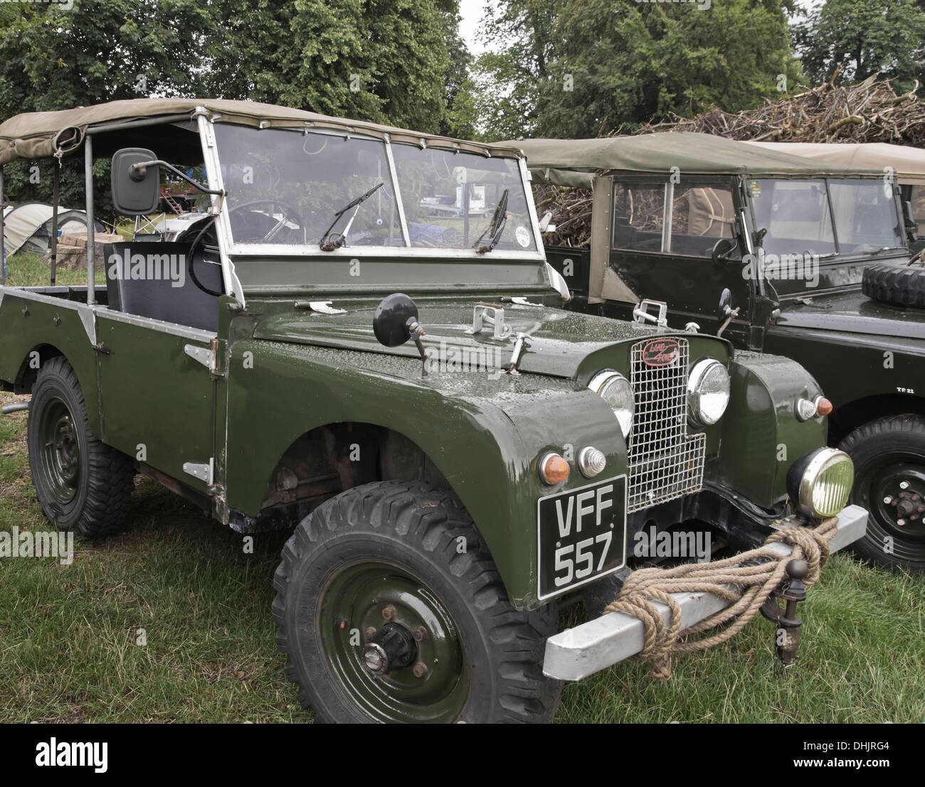 Un à la série landrover astle park showground Banque D'Images