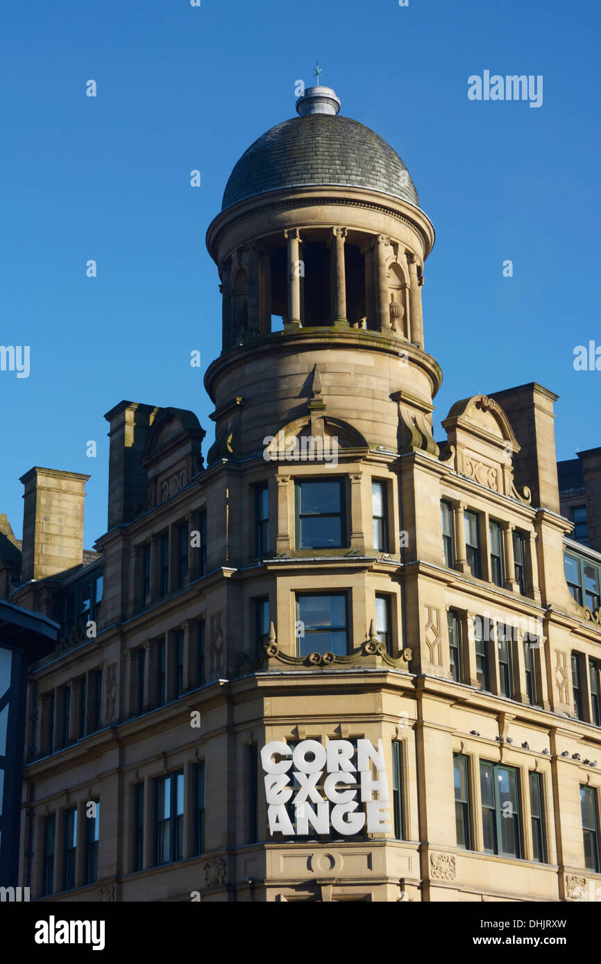 Corn Exchange à Manchester. Rénové après avoir été gravement endommagé par une bombe de l'IRA. Banque D'Images