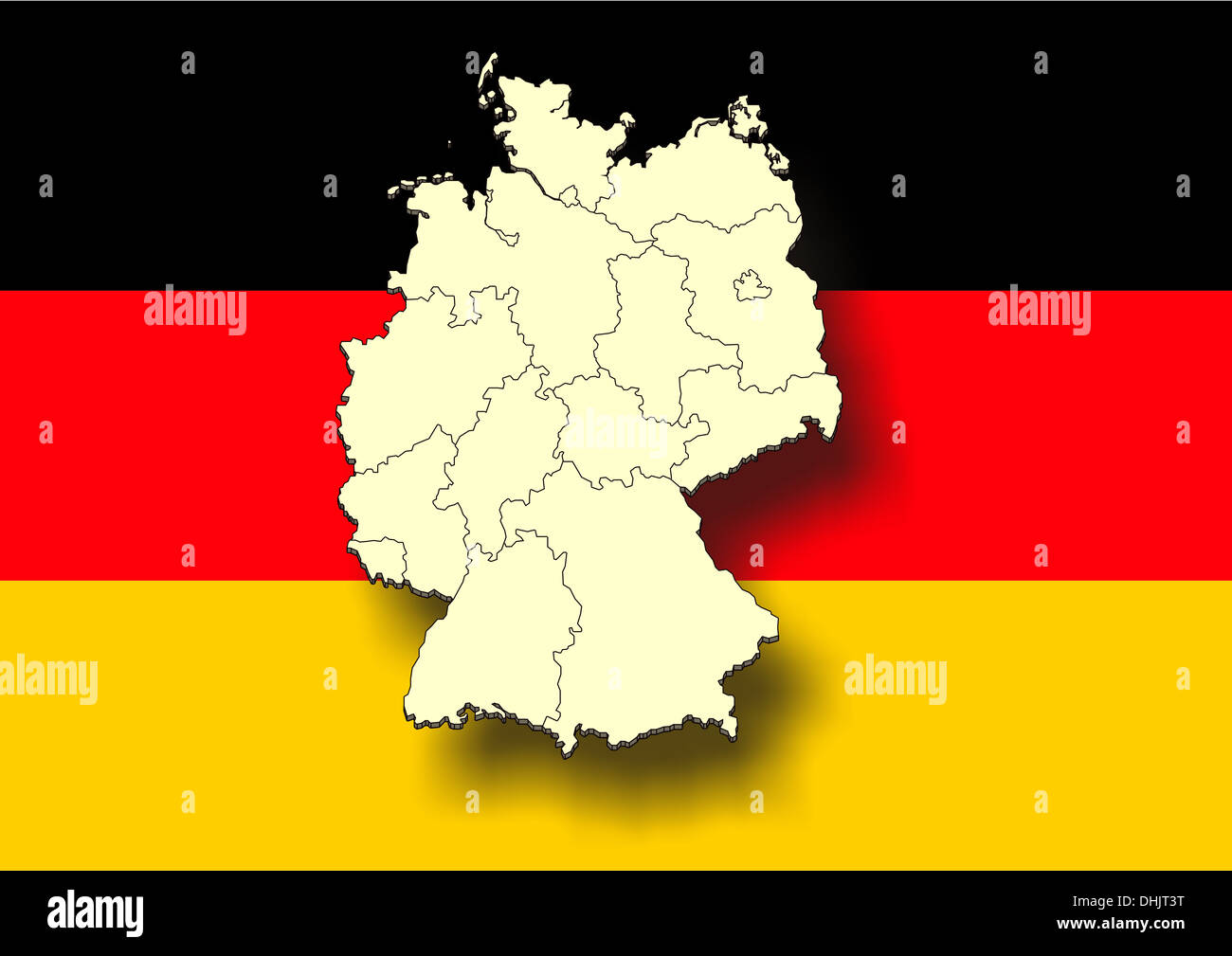 East West Germany Berlin Map Banque D Image Et Photos Alamy