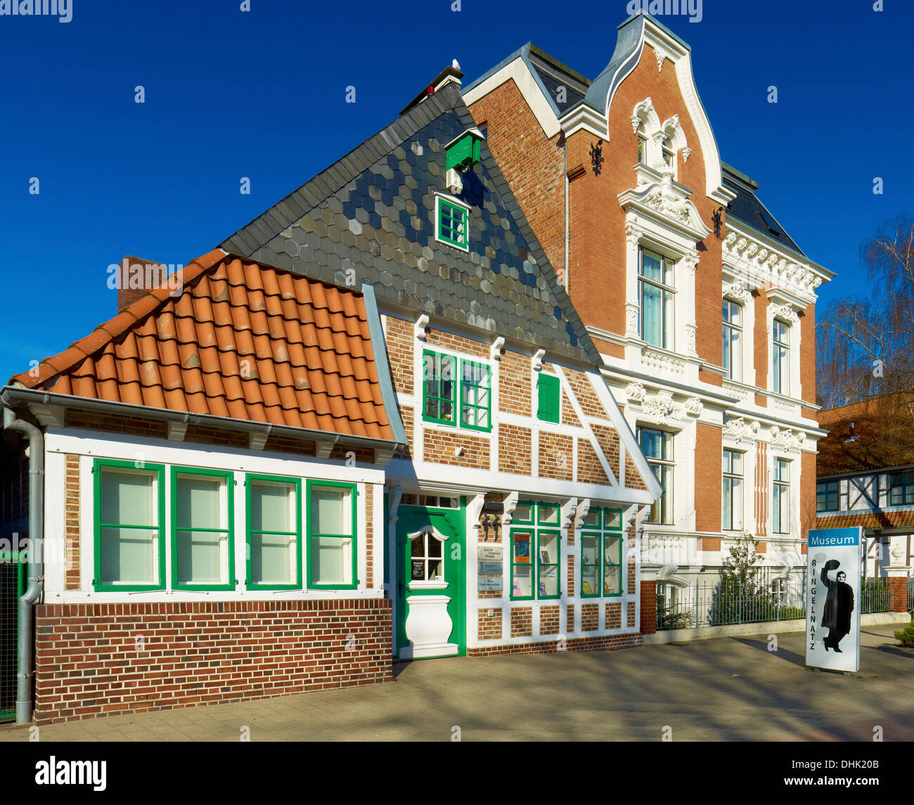 Ringelnatz Museum, Cuxhaven, Basse-Saxe, Allemagne Banque D'Images
