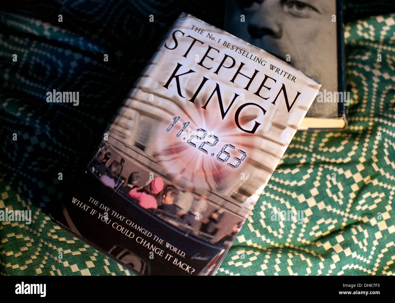 11.22.63 par Stephen King est un voyage dans le temps roman sur l'assassinat de Kennedy en 1963 Banque D'Images