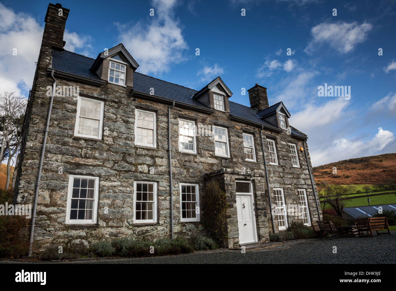 Maison Llanfendigaid Llanfendigaid, à, près de l'Tonfanau, Tywyn, Gwynedd, Pays de Galles Banque D'Images