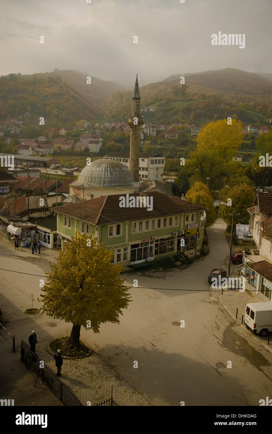 Mosquée, Kosovo, Kacanik Banque D'Images