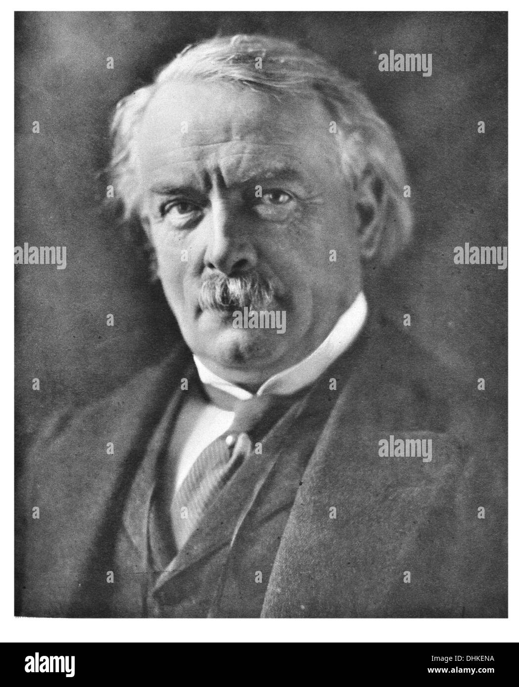 David Lloyd George, premier comte de Dwyfor Lloyd-George, 1863 - 1945. Banque D'Images