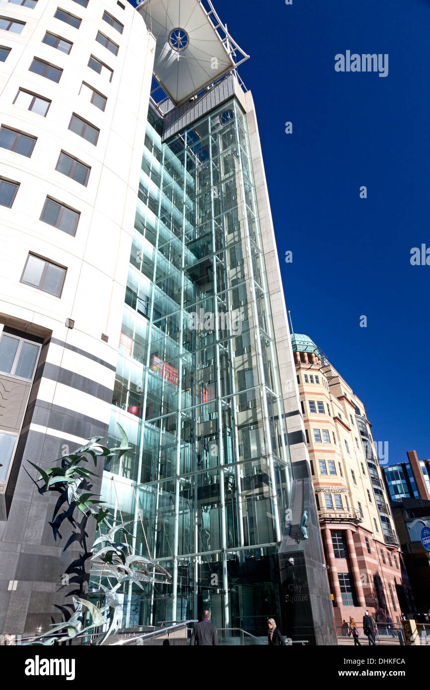 1 City Square, Leeds, West Yorkshire Banque D'Images