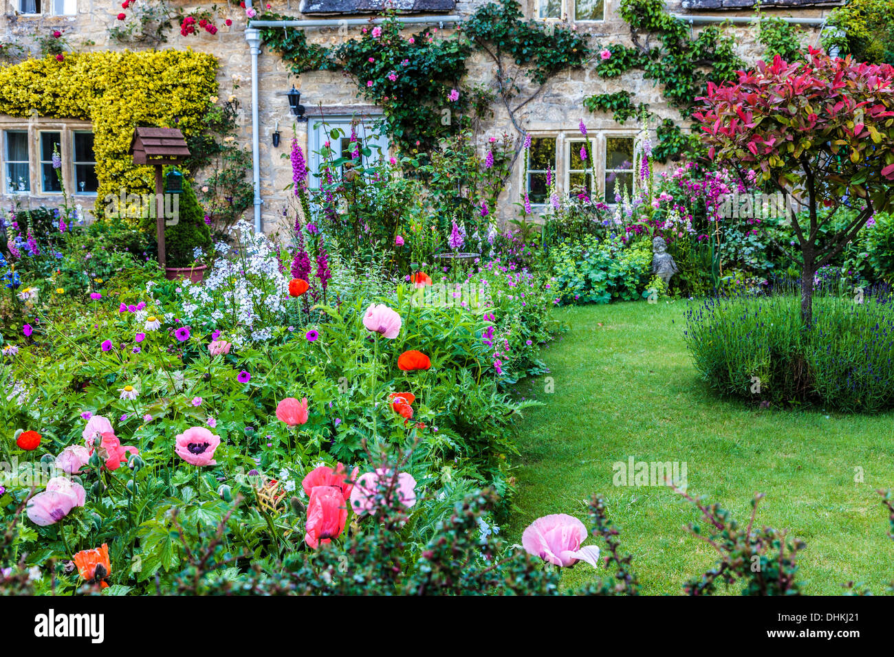 Jardin De Cottage Anglais Banque De Photographies Et D images Haute jardin-de-cottage-anglais-banque-de-photographies-et-d-images-haute