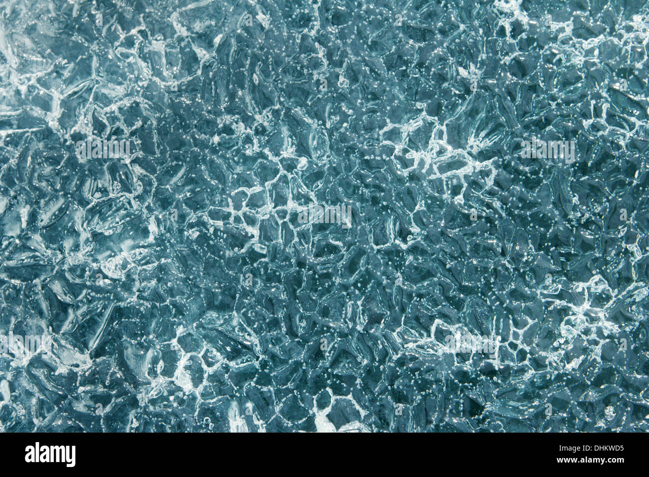 Arrière-plan de texture de la glace du lac Baikal Banque D'Images