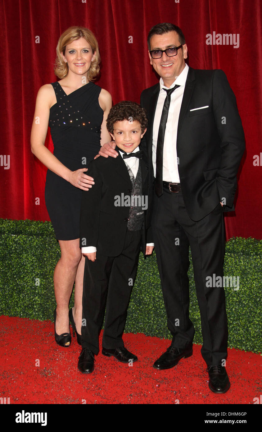 Jane Danson, Chris Gascoyne et Alexander Bain le feuilleton britannique Awards 2012 qui a eu lieu à la télévision - Centre de Londres : Londres, Angleterre - 28.04.12 Banque D'Images