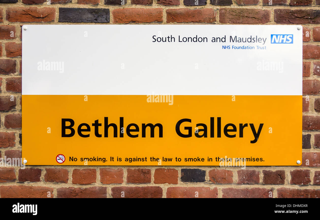 Bethlem Royal Hospital London Bethlem Gallery Banque D'Images
