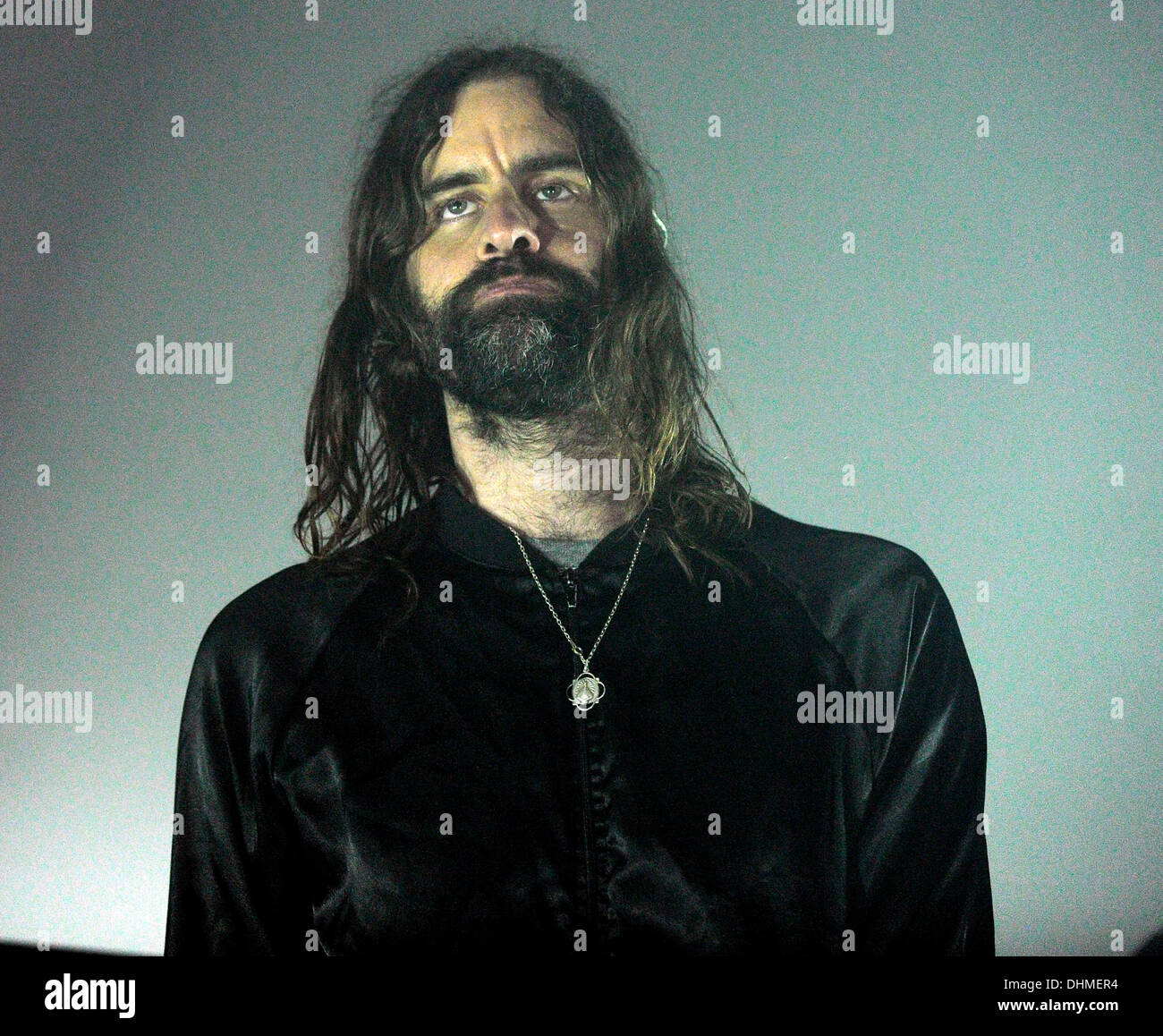 Andrew Wyatt Miike Snow effectuant au son Academy Toronto, Canada - 01.05.12 Banque D'Images