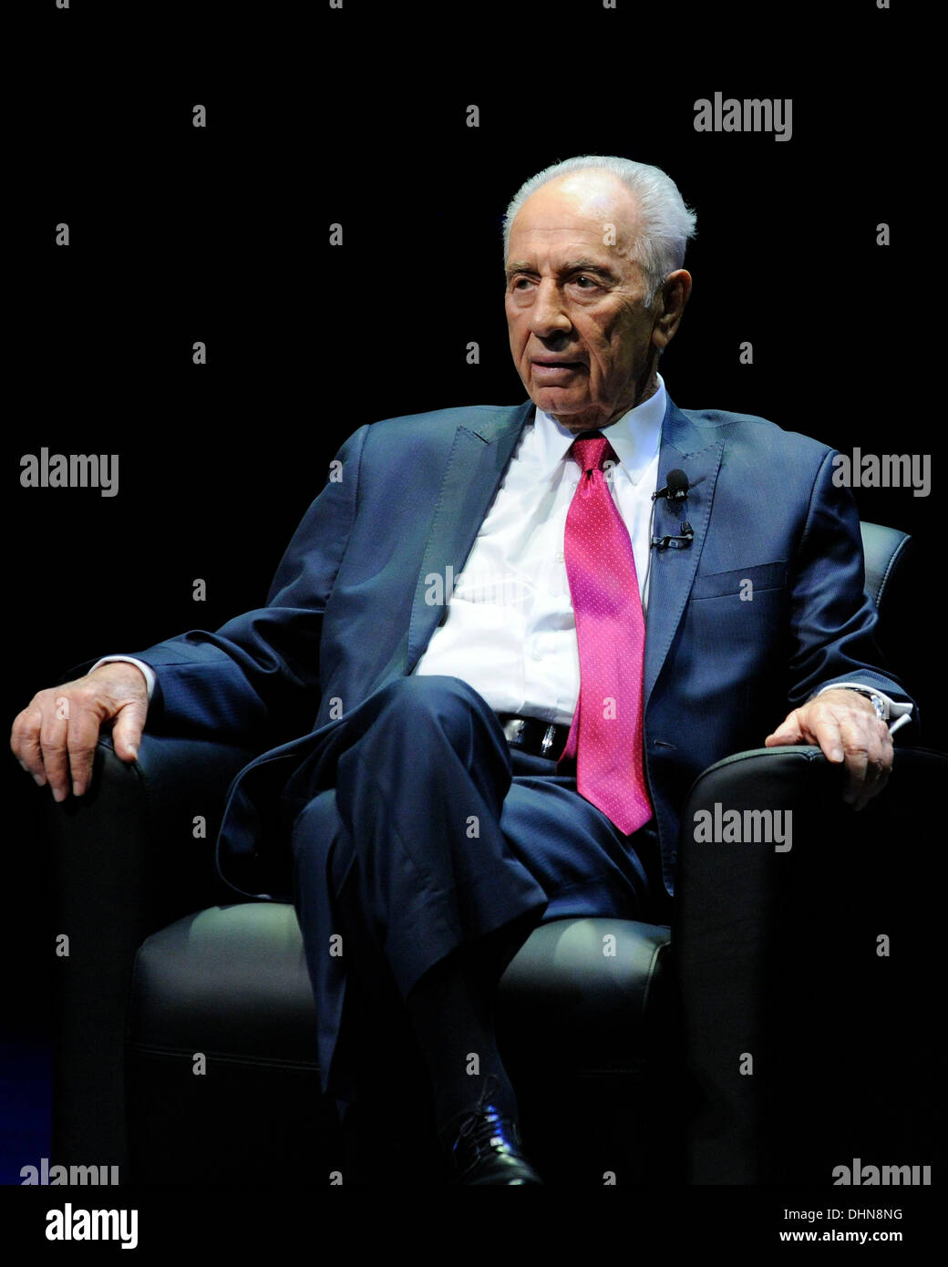 Shimon Peres, président d'Israël d'une soirée avec le président israélien Shimon Peres, organisé par la Fédération UJA du Grand Toronto au Sony Centre for the Performing Arts de Toronto, Canada - 09.05.12 Banque D'Images