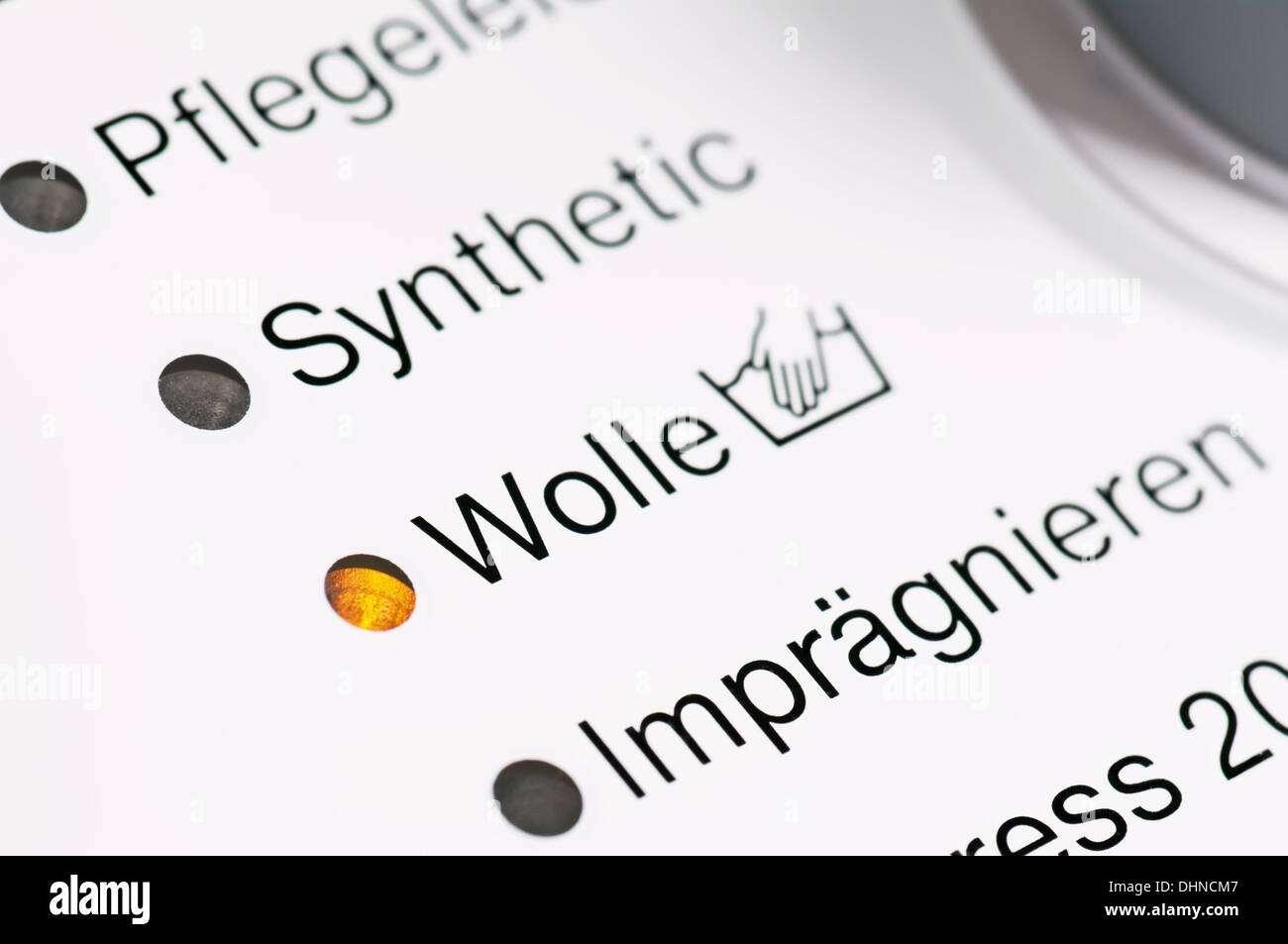 Bord de la machine à laver Banque D'Images