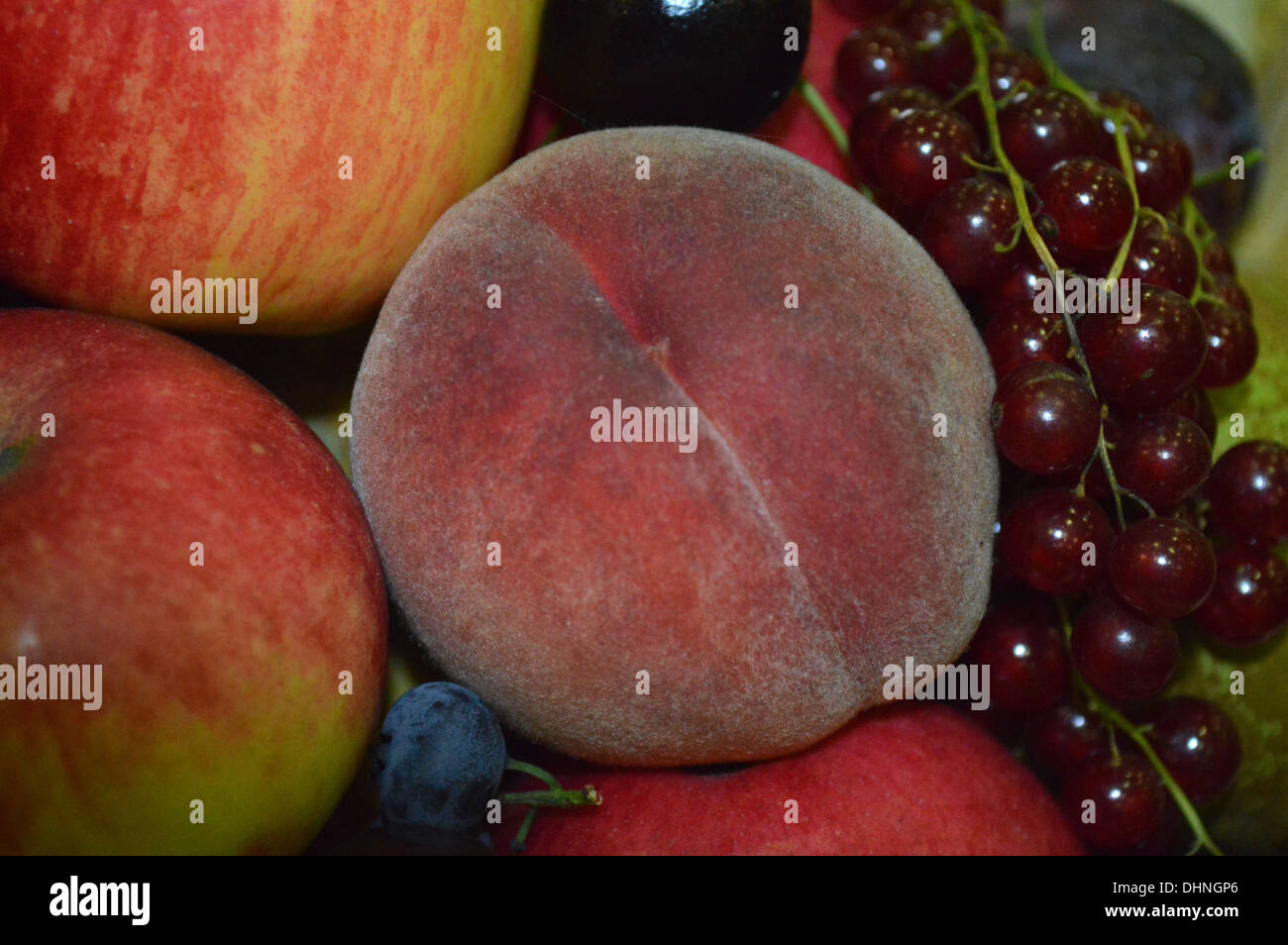 Close up d'un affichage de fruits mélangés à la Fleur d'automne Harrogate Yorkshire Show Banque D'Images