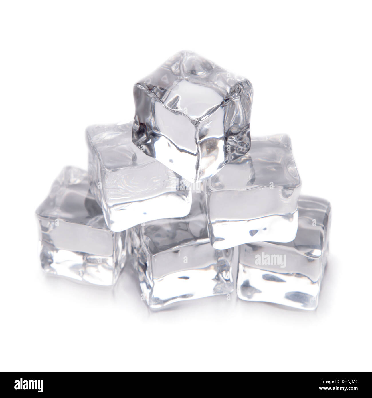 cubes de glace Banque D'Images