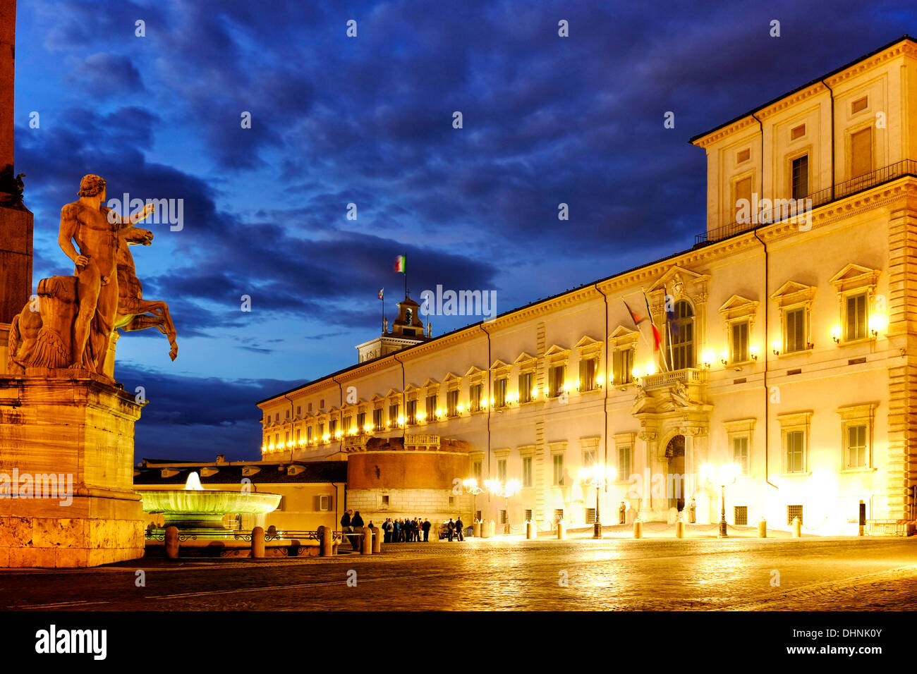 Palazzo del Quirinale, Rome, Italie Banque D'Images