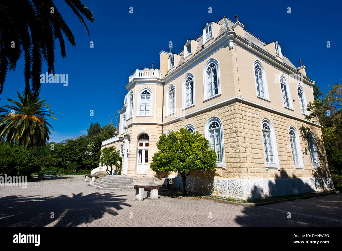 Musée de patrie dans la King's palace de Nicola Bar City, Crna Gora, Monténégro Banque D'Images