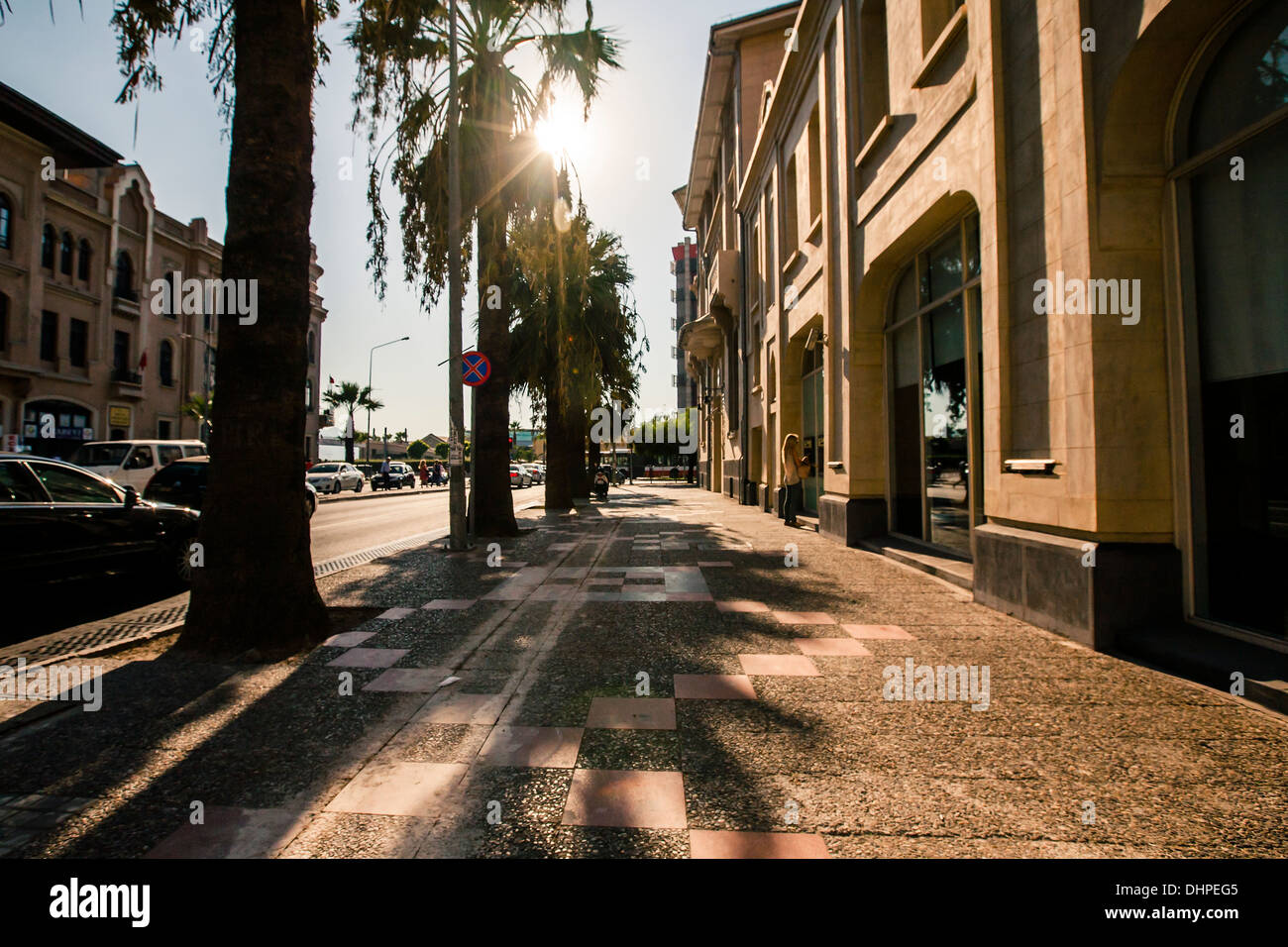 Rue d'Izmir, Turquie 2013 Banque D'Images