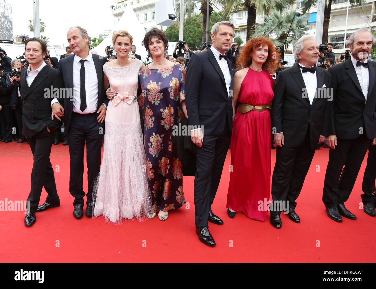 Anne Duperey, Pierre Arditi, Sabine Azema, Lambert Wilson, Anne Consigny, Hippolyte Girardot 'Vous n'avez encore rien vu' (You Ain't Seen Nothin encore) premiere au cours de la 65e Festival de Cannes Cannes, France - 21.05.12 Banque D'Images