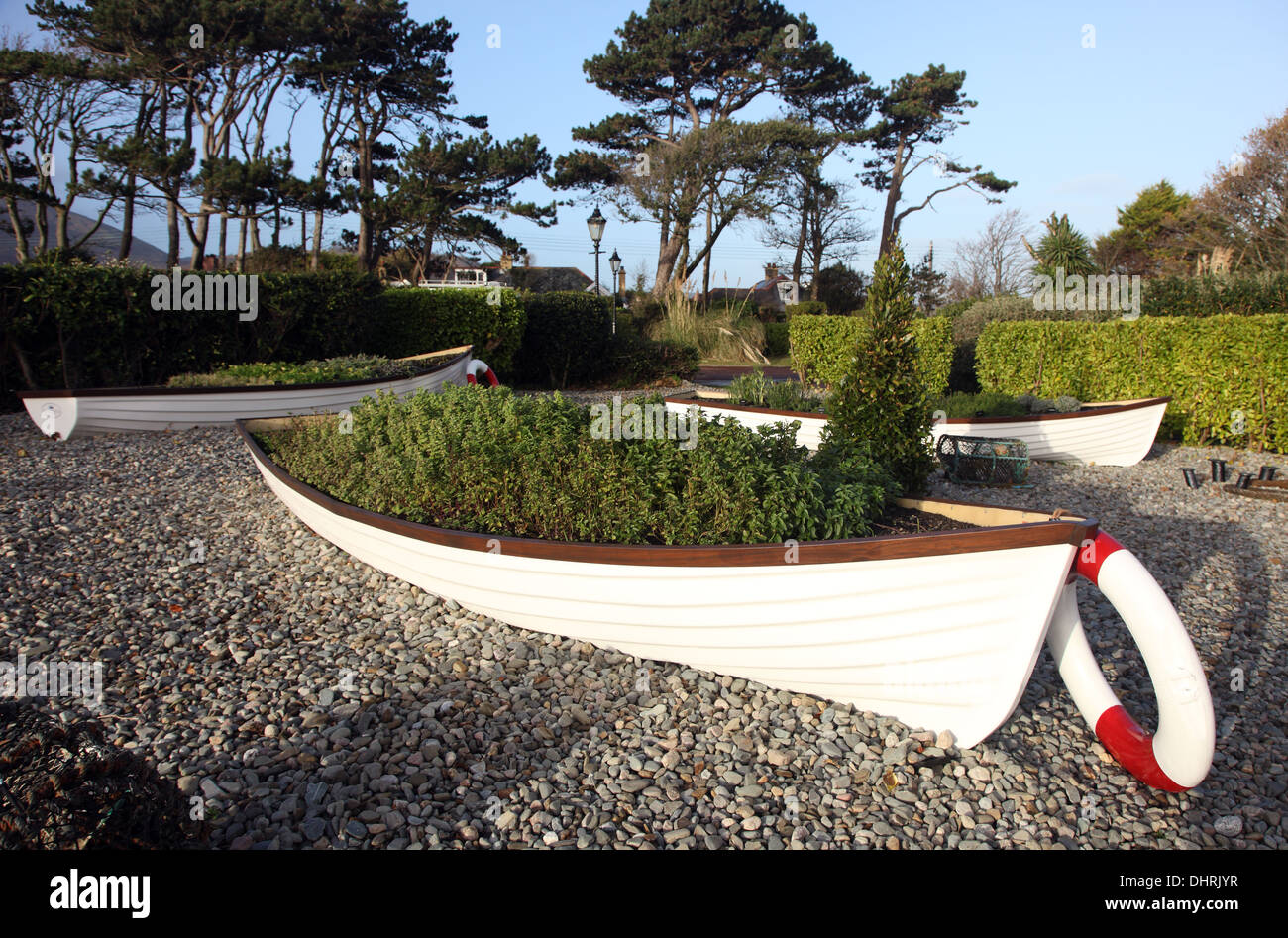 Slieve Donart Resort & Spa herb gardens Newcastle Irlande du Nord Banque D'Images