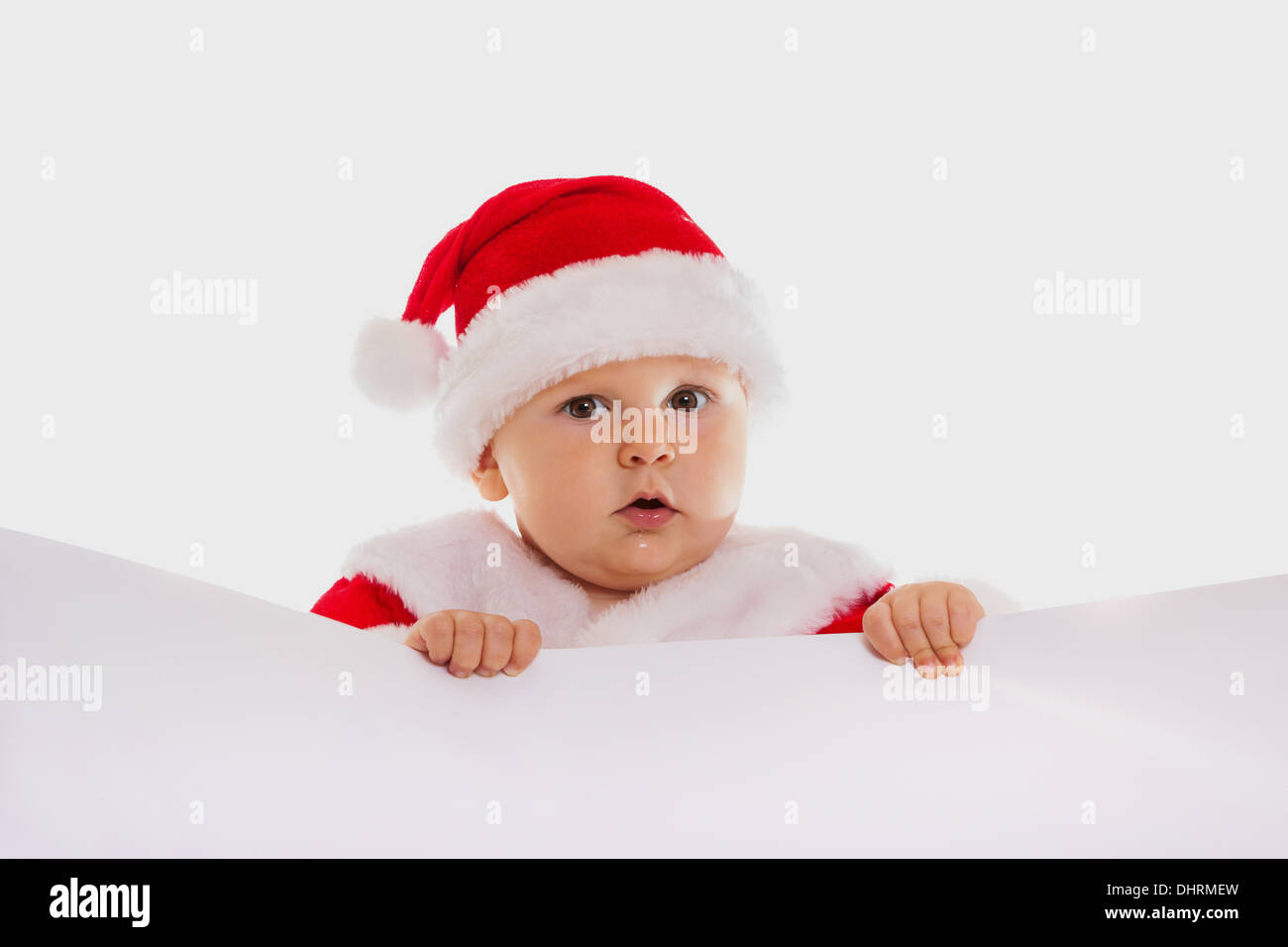 Petit Père Noël. Portrait. Banque D'Images