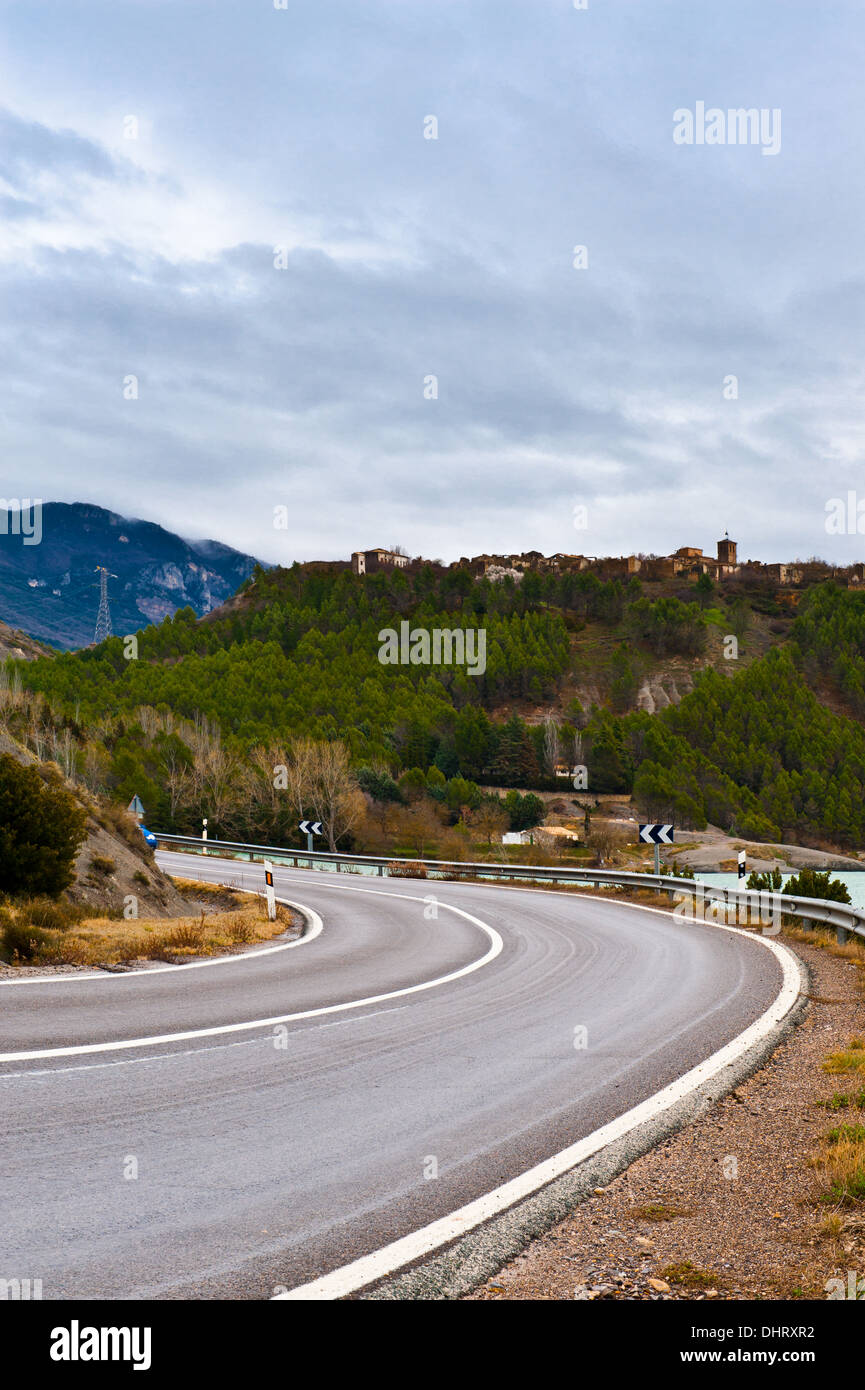 Route de montagne Banque D'Images