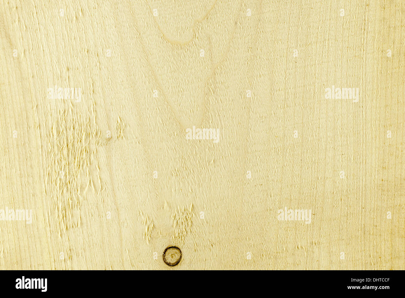 Grande planche de bois de couleur brun clair Banque D'Images