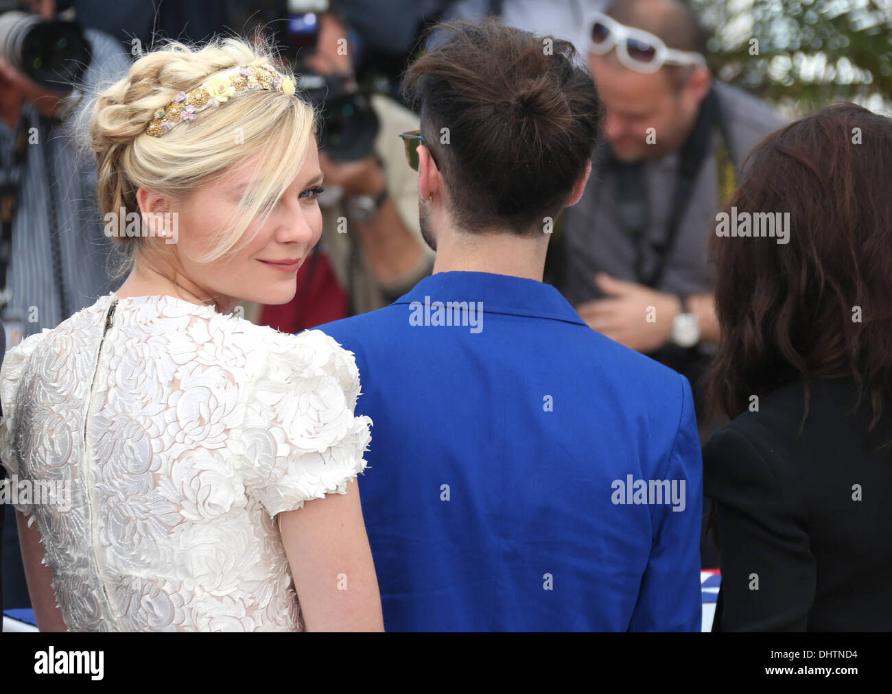 Kirsten Dunst 'sur la route' photocall lors du 65e Festival de Cannes Cannes, France - 23.05.12 Banque D'Images