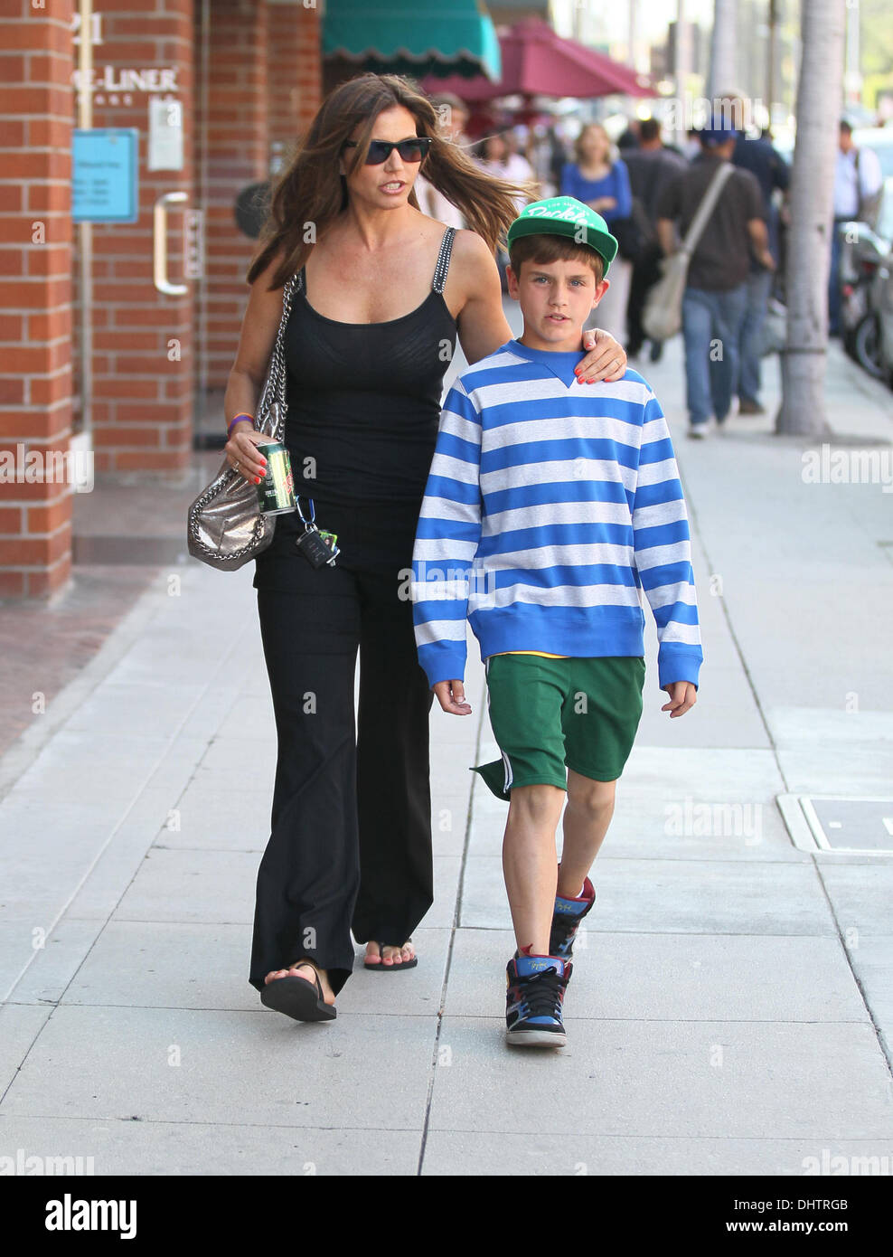 Charisma carpenter and donovan hardy Banque de photographies et d