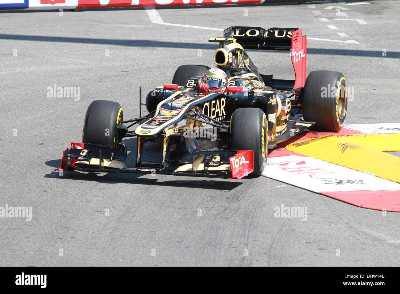Grosjean avec Lotus F1 Team en 2012