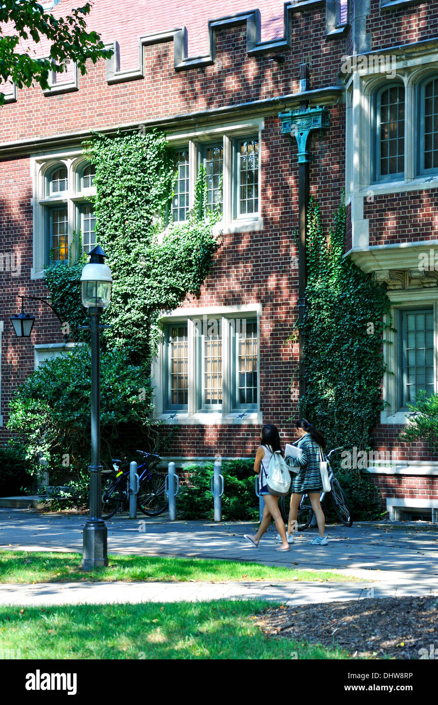 Campus de l'Université de Princeton, Princeton, New Jersey, United States Banque D'Images