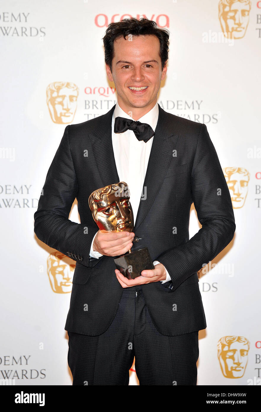 Andrew Scott Le 2012 Arqiva British Academy Television Awards s'est tenue au Royal Festival Hall - Gagnants de sélection. Londres, Angleterre - 27.05.12 Banque D'Images
